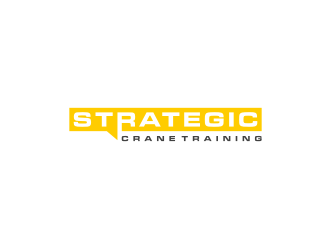 Strategic Crane Training logo design by bricton