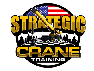 Strategic Crane Training logo design by DreamLogoDesign