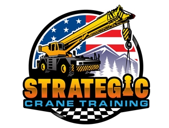 Strategic Crane Training logo design by DreamLogoDesign