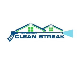 Clean Streak logo design by AamirKhan