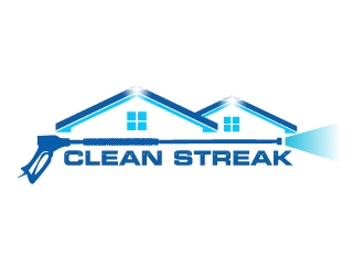 Clean Streak logo design by AamirKhan