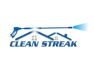 Clean Streak logo design by AamirKhan