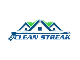 Clean Streak logo design by AamirKhan