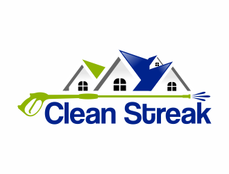 Clean Streak logo design by ingepro