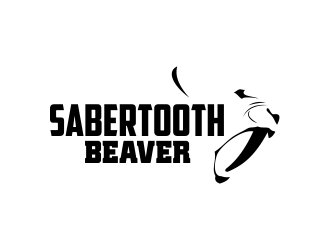 SABERTOOTH BEAVER logo design by beejo