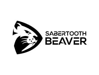 SABERTOOTH BEAVER logo design by avatar