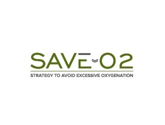 Strategy to Avoid Excessive Oxygenation (SAVE-O2) logo design by usef44