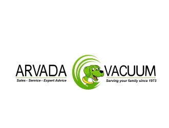 Arvada Vacuum logo design by rizuki