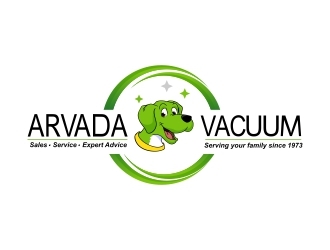 Arvada Vacuum logo design by rizuki