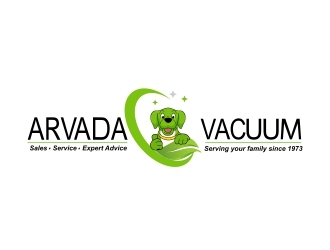 Arvada Vacuum logo design by rizuki