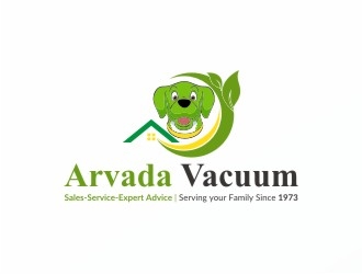 Arvada Vacuum logo design by Ulid