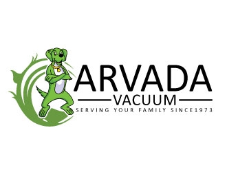 Arvada Vacuum logo design by invento