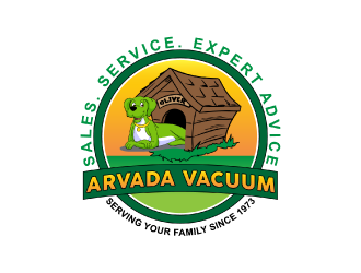 Arvada Vacuum logo design by nona