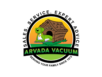 Arvada Vacuum logo design by nona