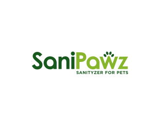 SaniPawz logo design by pionsign