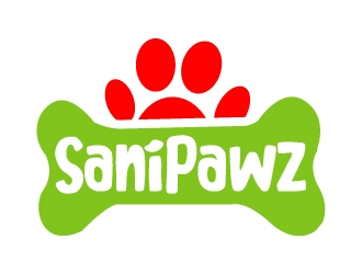 SaniPawz logo design by AamirKhan