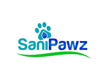 SaniPawz logo design by aryamaity