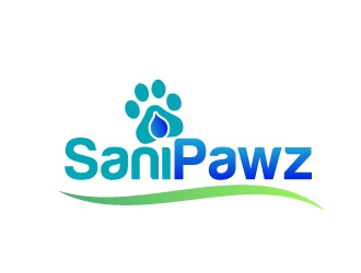 SaniPawz logo design by aryamaity