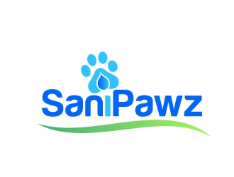 SaniPawz logo design by aryamaity