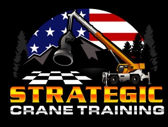 Strategic Crane Training logo design by LucidSketch