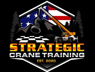 Strategic Crane Training logo design by LucidSketch