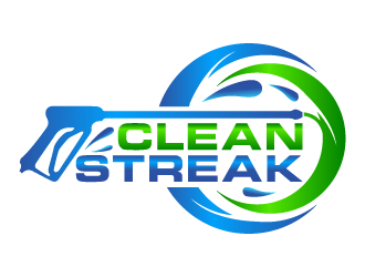 Clean Streak logo design by Ultimatum