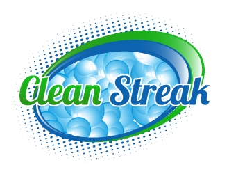 Clean Streak logo design by KDesigns