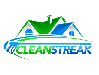 Clean Streak logo design by daywalker