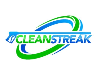 Clean Streak logo design by daywalker