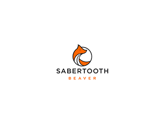 SABERTOOTH BEAVER logo design by ndaru