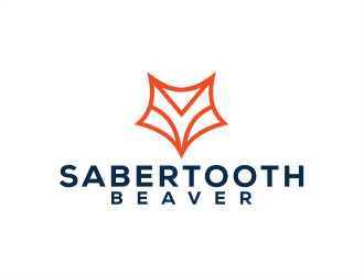 SABERTOOTH BEAVER logo design by Designsketch