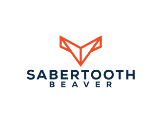 SABERTOOTH BEAVER logo design by Designsketch