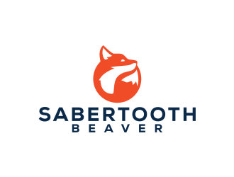 SABERTOOTH BEAVER logo design by Designsketch