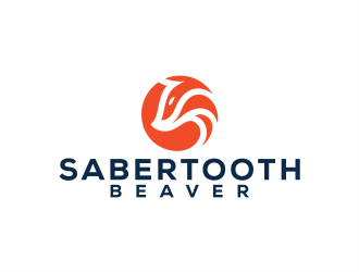 SABERTOOTH BEAVER logo design by Designsketch