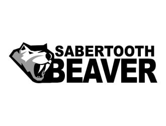 SABERTOOTH BEAVER logo design by sengkuni08