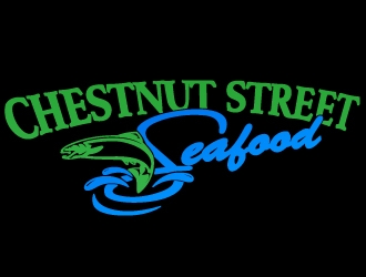 Chestnut Street Seafood logo design by nexgen