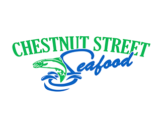 Chestnut Street Seafood logo design by 3Dlogos