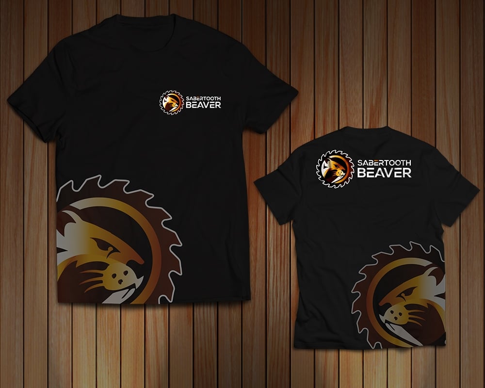 SABERTOOTH BEAVER logo design by MastersDesigns