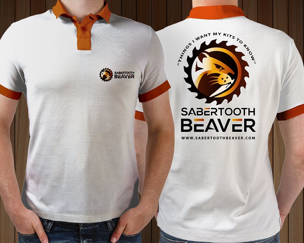 SABERTOOTH BEAVER logo design by MastersDesigns