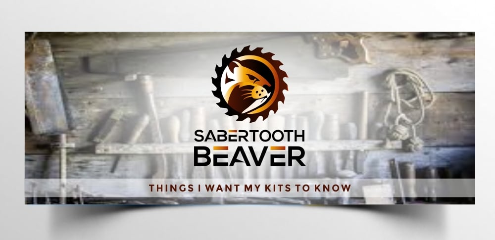 SABERTOOTH BEAVER logo design by zizze23