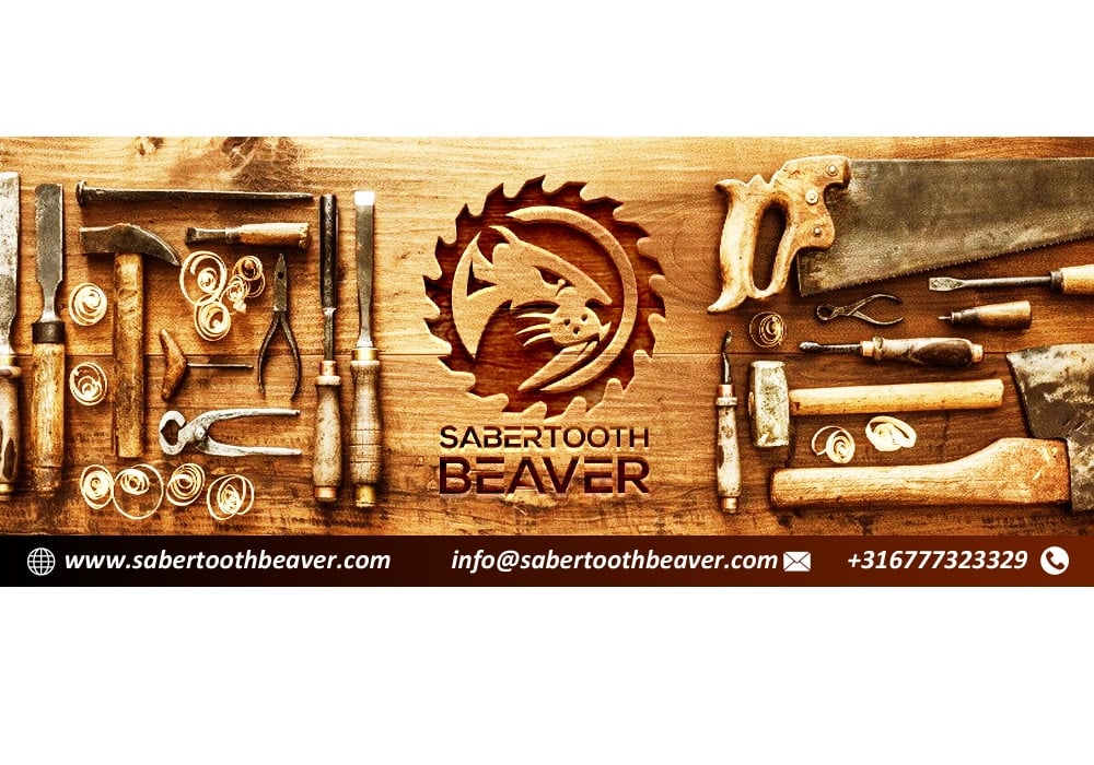 SABERTOOTH BEAVER logo design by avatar