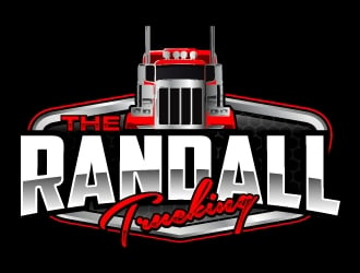 The Randall Trucking logo design by AamirKhan