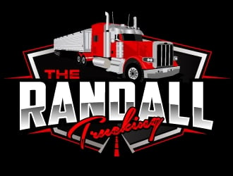 The Randall Trucking logo design by AamirKhan