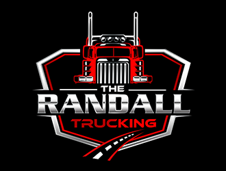 The Randall Trucking logo design by 3Dlogos