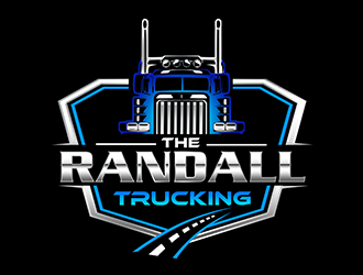 The Randall Trucking logo design by 3Dlogos