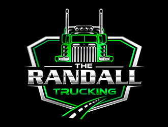 The Randall Trucking logo design by 3Dlogos