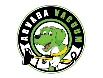 Arvada Vacuum logo design by Suvendu