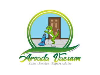 Arvada Vacuum logo design by nona