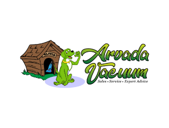 Arvada Vacuum logo design by nona