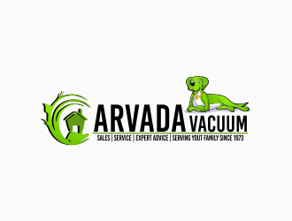 Arvada Vacuum logo design by mr_n